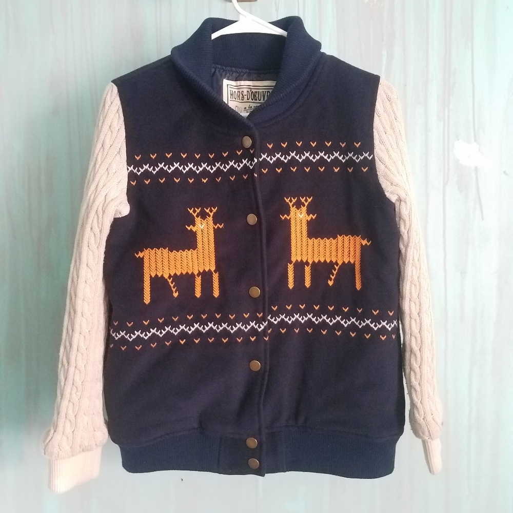 Nano Universe embroidered bomber jacket